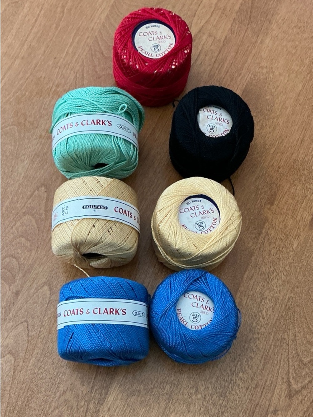 Coats & Clark's Pearl Cotton Thread Balls - Multi Color Set